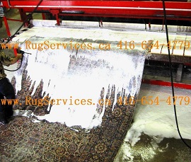 Area rug cleaning in Toronto: step 1