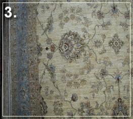 Cleaning Wool Rug in toronto - Cleaning Area Rug in Toronto: Wine Stain1 - After